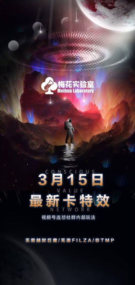 梅花实验室视频号连怼玩法-3月15日最新卡特效技术(无需越狱、巨魔、tmp)-米落轻创