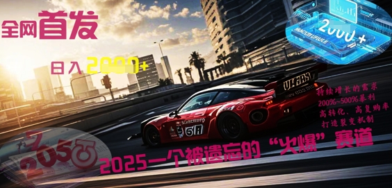 全网首发：2025一个被遗忘的“火爆”赛道轻松日入多张-米落轻创