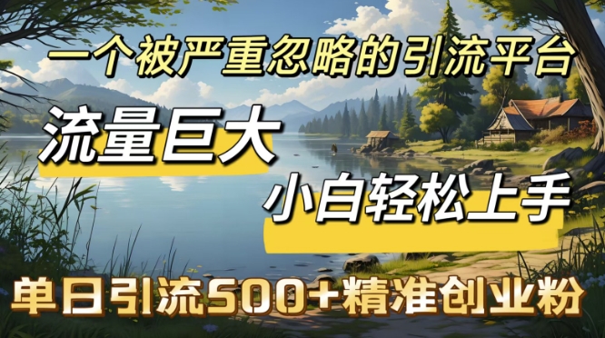QQ引流创业粉，流量巨大，小白轻松上手，单日引流500-米落轻创