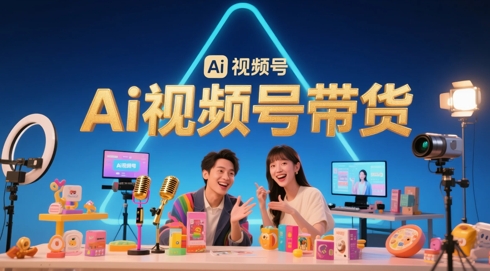 风口已至！AI视频号带货轻松月入过1W，99%的普通人却卡在内容制作门槛-米落轻创