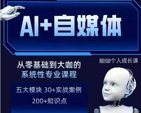 AI+自媒体+RPA变现训练营，写作变现+AI使用+SEO+多平台运营+RPA自动化-米落轻创