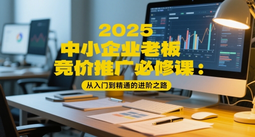 2025中小企业老板竞价推广必修课：从入门到精通的进阶之路-米落轻创