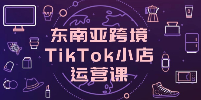 （14390期）东南亚跨境TikTok小店运营课，掌握店铺设置与流量转化核心技巧-米落轻创
