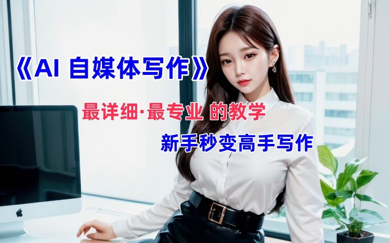 AI自媒体文章创作全网最详细教程，新手秒变写作高手，多方位发展-米落轻创