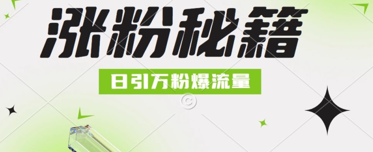 最新小和尚抖音涨粉，日引1万+，流量爆满-米落轻创