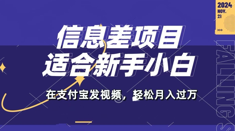 信息差项目，支付宝生活号，利用老外开盲盒视频，一周起号，新手小白也能月入过万-米落轻创